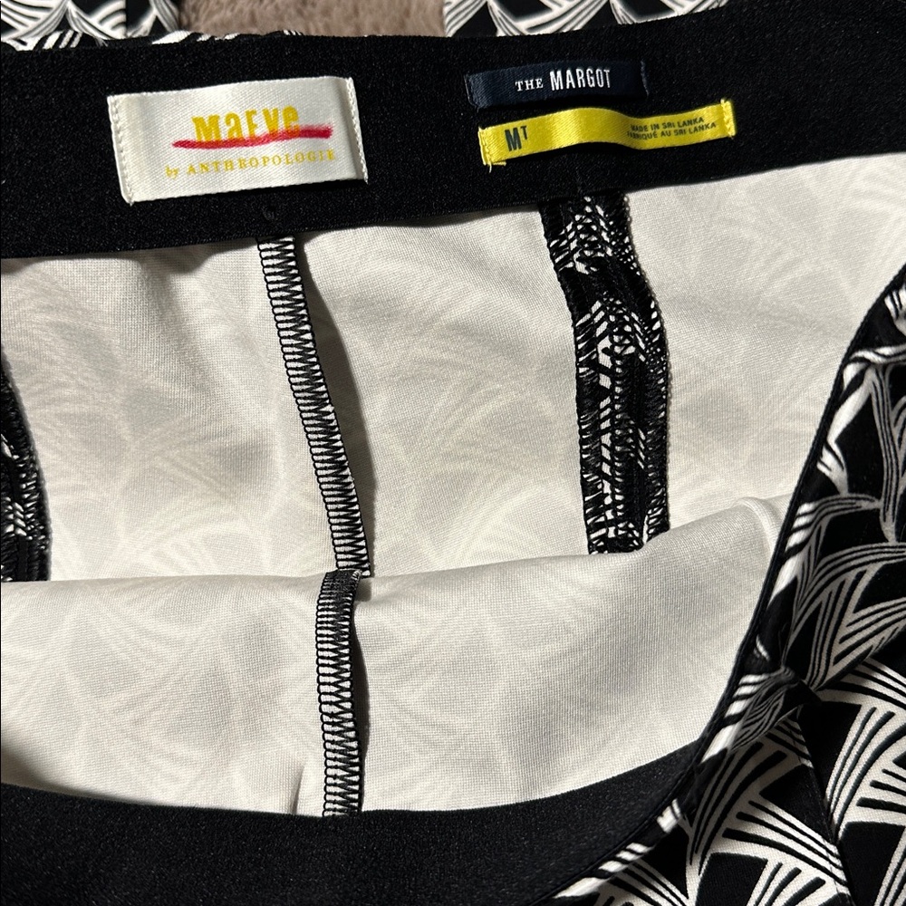 Anthro Maeve The Margot Kick Flare Cropped Pants - Picture 5 of 7